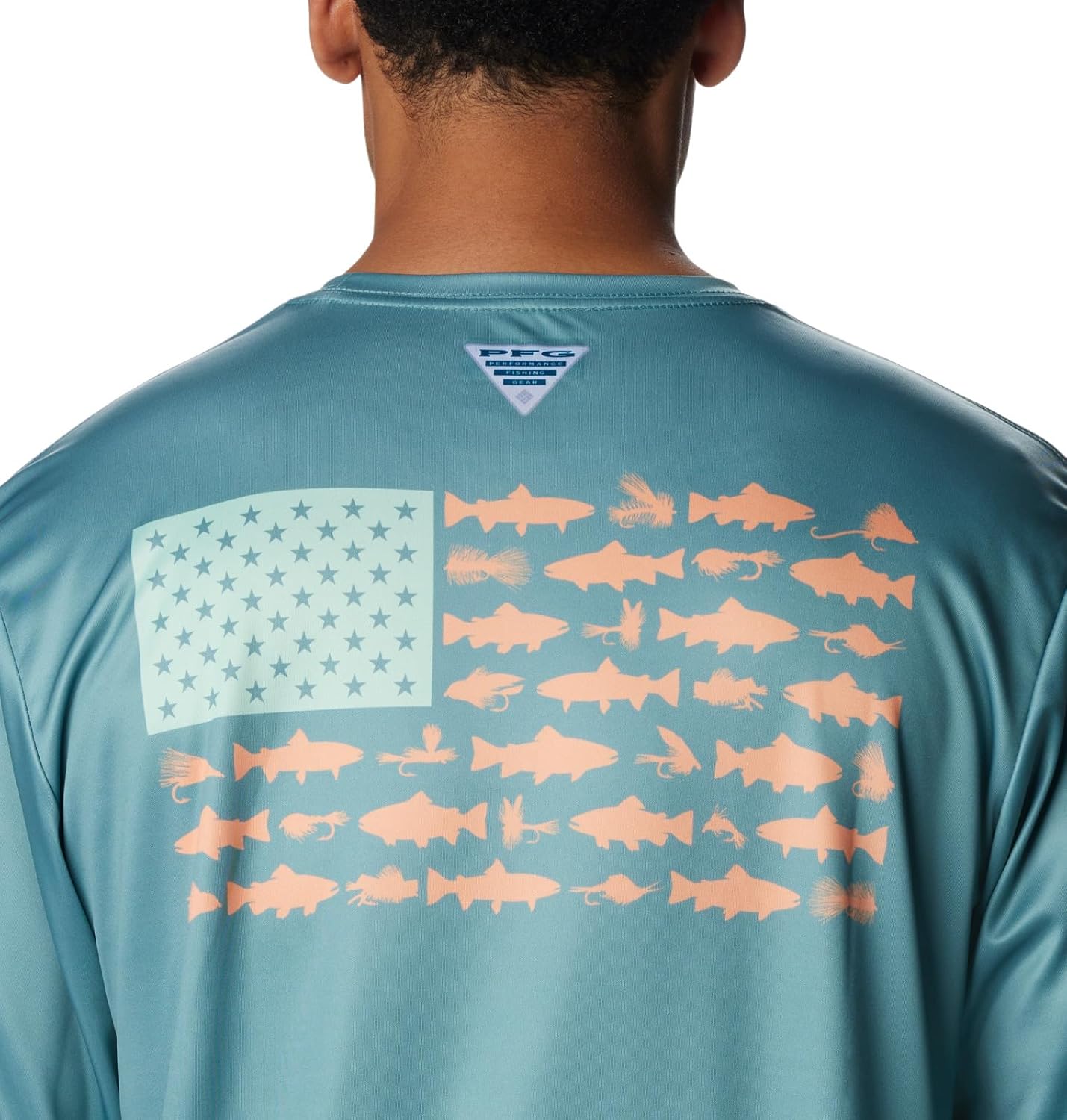 Camisa de pesca de manga larga Columbia PFG Terminal Tackle Fish