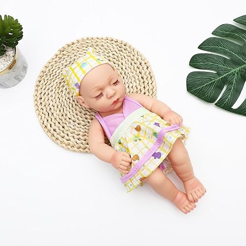 Miniatura 3 de SOTOGO 4 juegos de ropa de muñeca de bebé, trajes de trajes con 4 sombreros, ropa de muñecas y accesorios para muñecas de 10 y 11 pulgadas