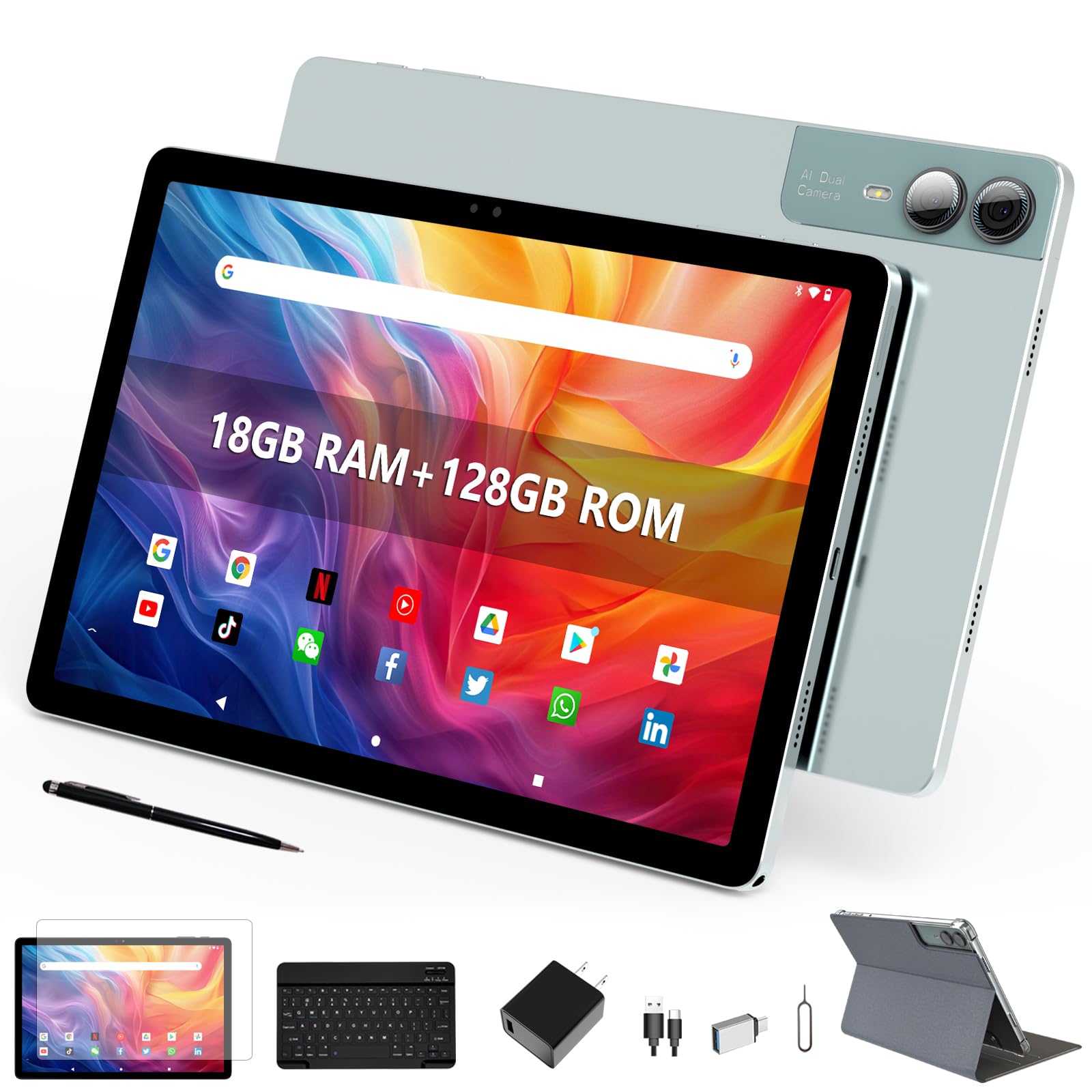 Amazon.co.jp: 11インチタブレット Android 14 2000*1200 2K