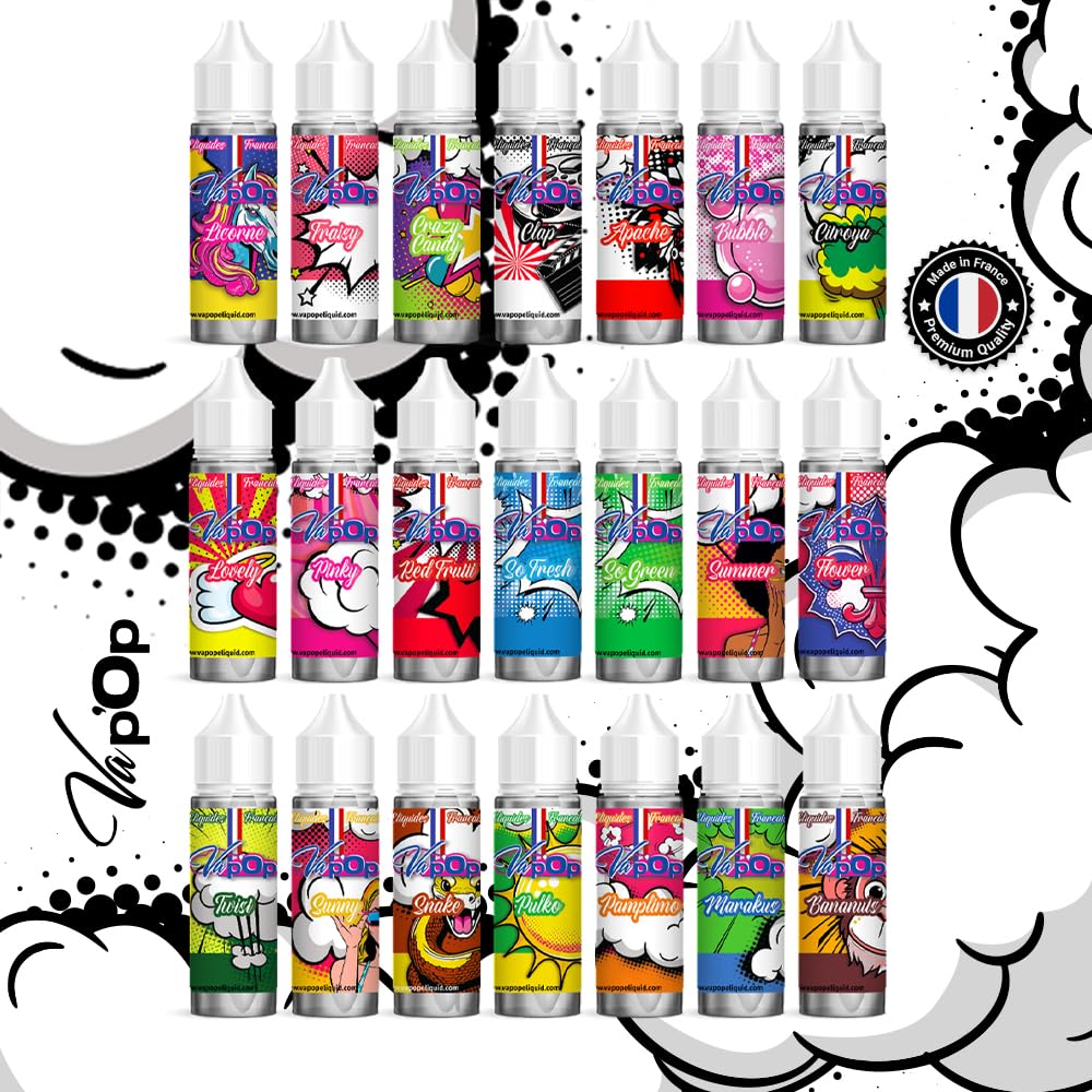 elfbar nachfüll pod läuft aus Eliquides 50ml CHLOROPHYLLE So Green Vap'Op 0mg + booster 10ml 19,9mg  (60ml)