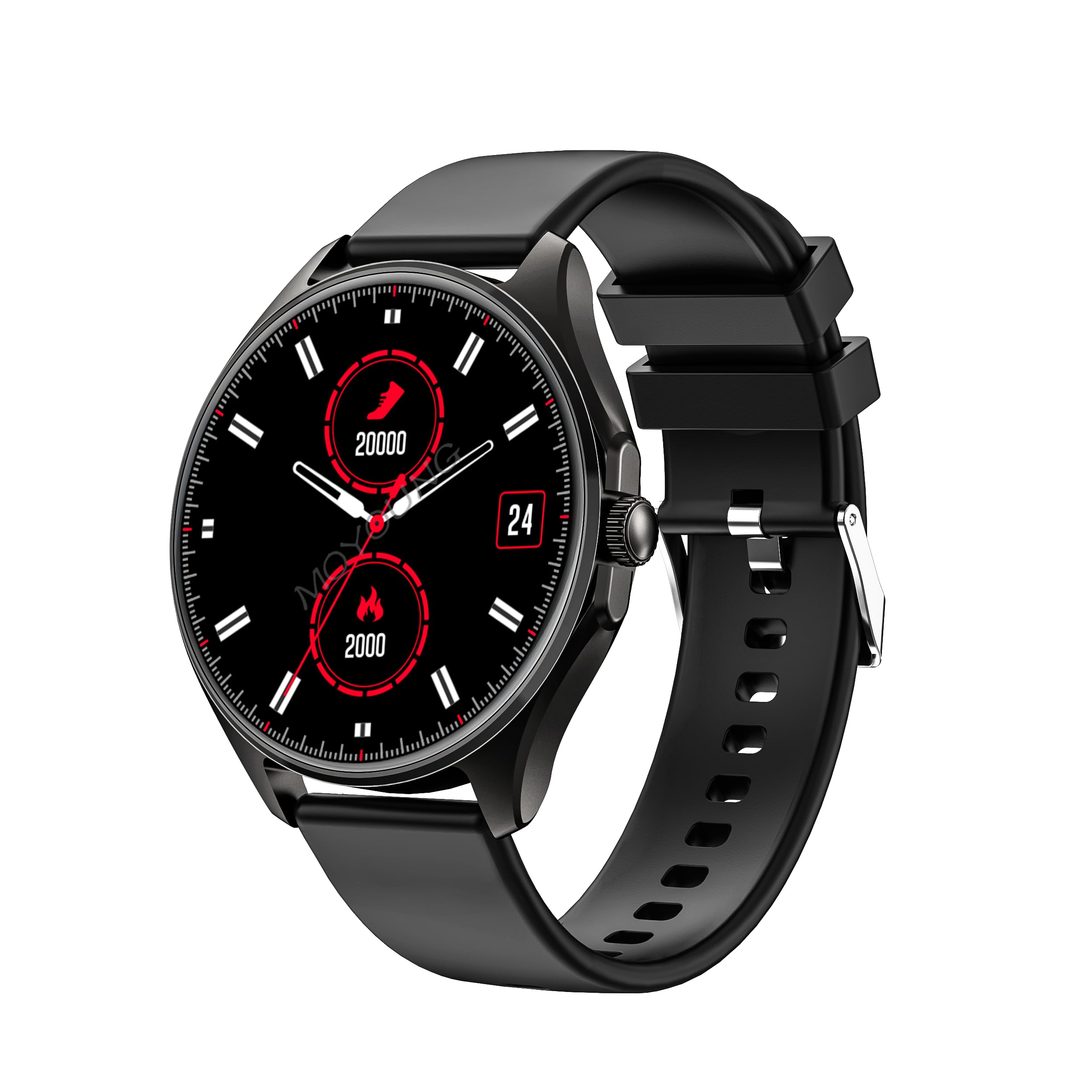Beafon Smartwatch, 402, zegarek na rękę, zegarek fitness dla kobiet i mężczyzn, wyświetlacz AMOLED 1,43" (3,63 cm), Bluetooth Smartwatch, IP67, tryb fitness, tryb sportowy, wyświetlanie wiadomości,