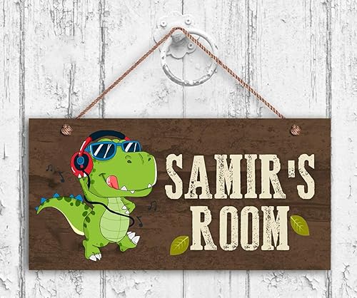 Miniatura 8 de Letrero colgante de madera personalizado para dormitorio de niños, cuarto de bebé, letrero de puerta de madera personalizado con cualquier texto,