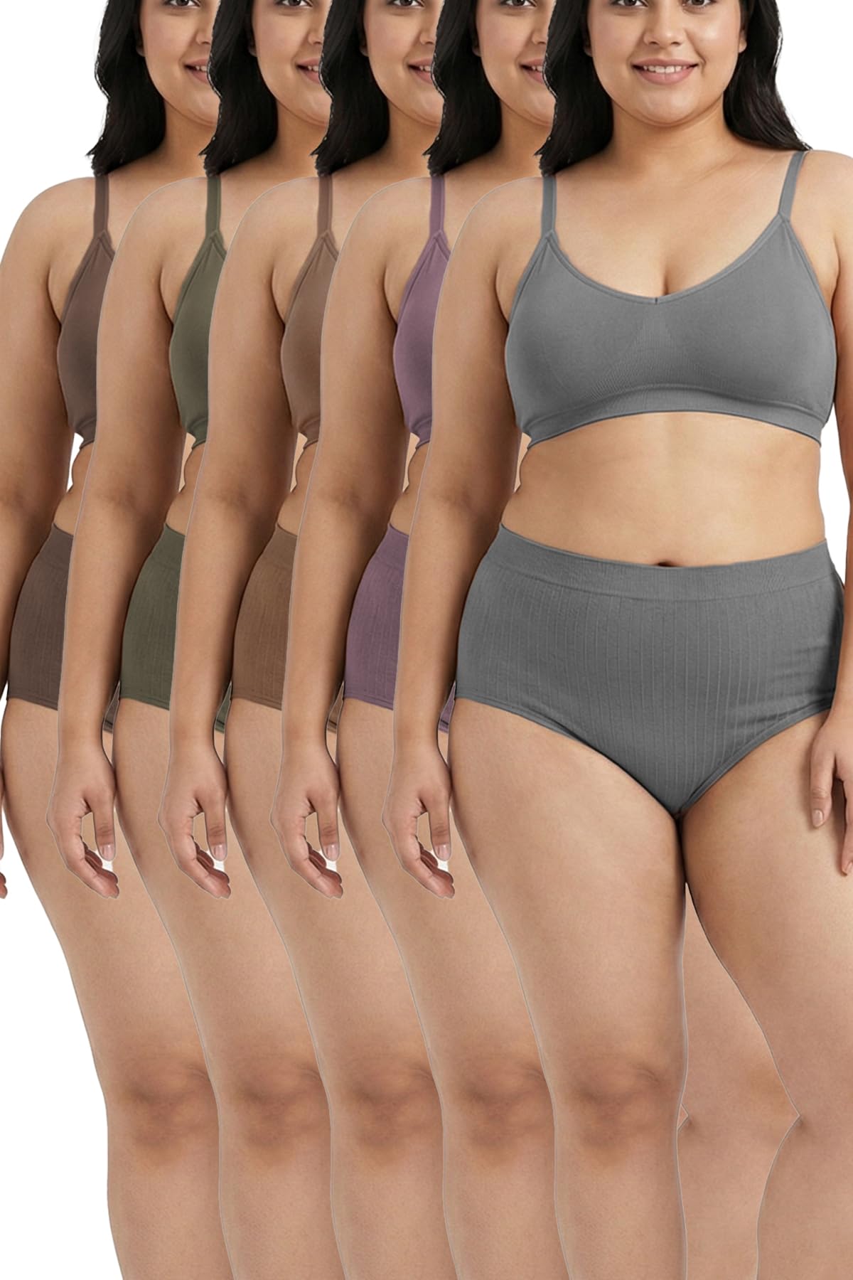 Soft Cotton Panties for Women | Breathable Stretch Underwear Pack of 3/5