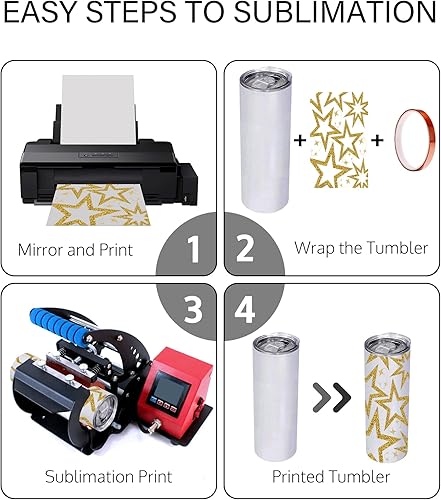 Miniatura 7 de OFFNOVA Vaso de acero inoxidable con purpurina blanca de 20 onzas, paquete de 2 con tapa y pajita, vaso de sublimación para café en blanco, doble