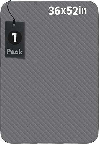 Miniatura 32 de Hide Stains - Almohadillas de cama lavables de 45 x 56 pulgadas (paquete de 2), almohadillas de cama para incontinencia, lavables, XL, almohadillas