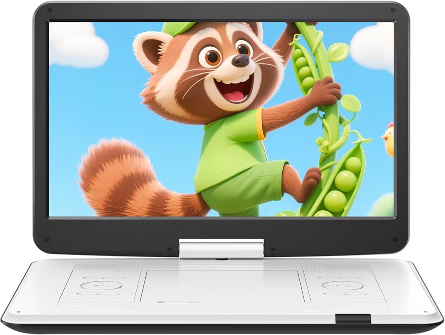 Amazon.co.jp: Surfola ポータブルDVDプレーヤー 液晶 15.6インチ超大