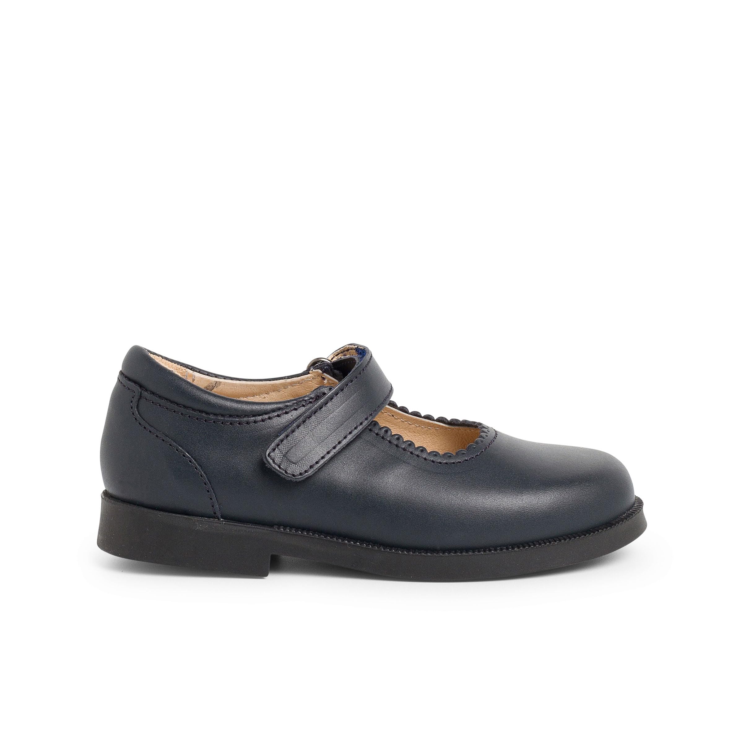 Pisamonas Zapato Colegial Merceditas Niña Cinta Adhesiva