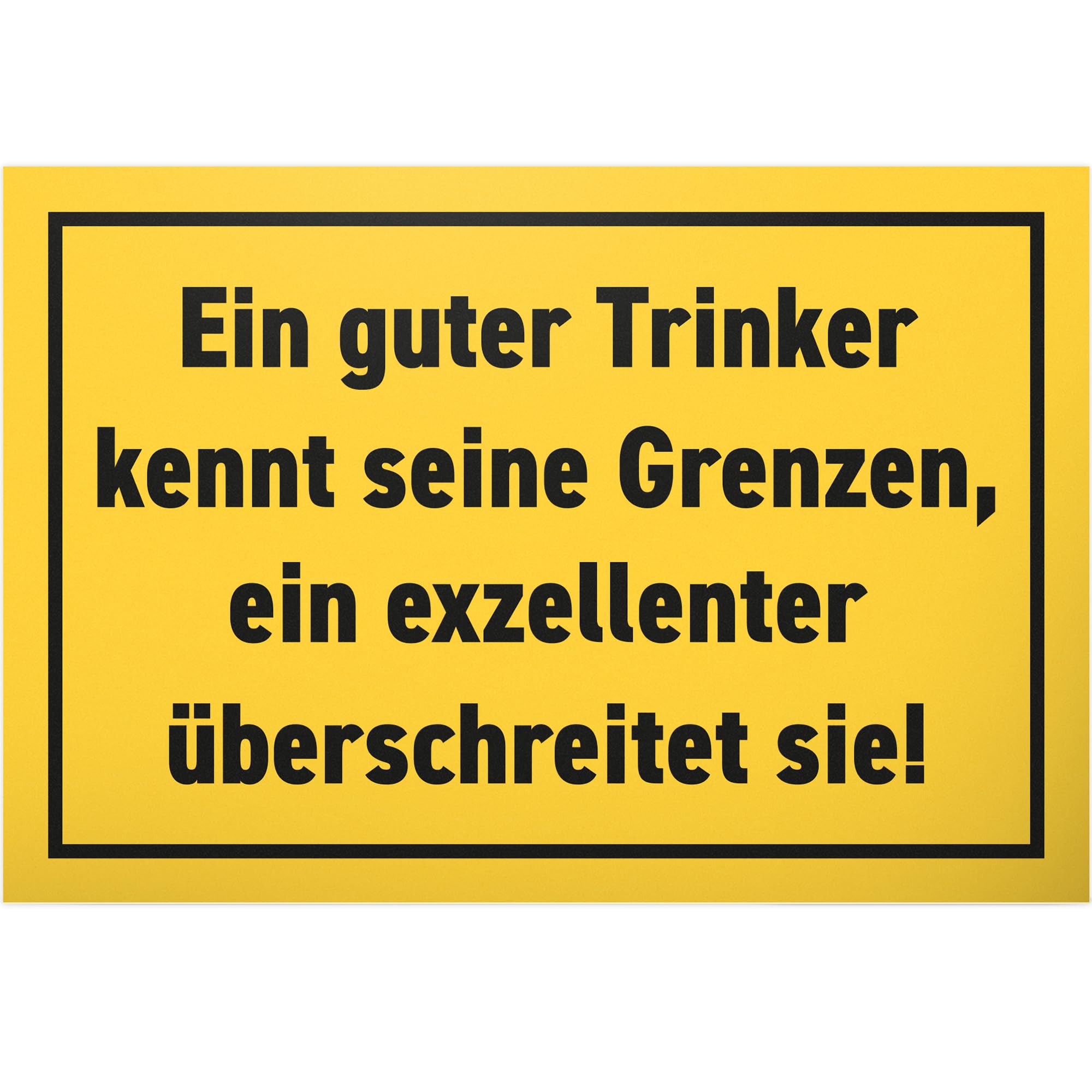 'Bin Gleich Zurück' Türschild - Witziges Hinweisschild Für Büro, Laden Oder Zuhause