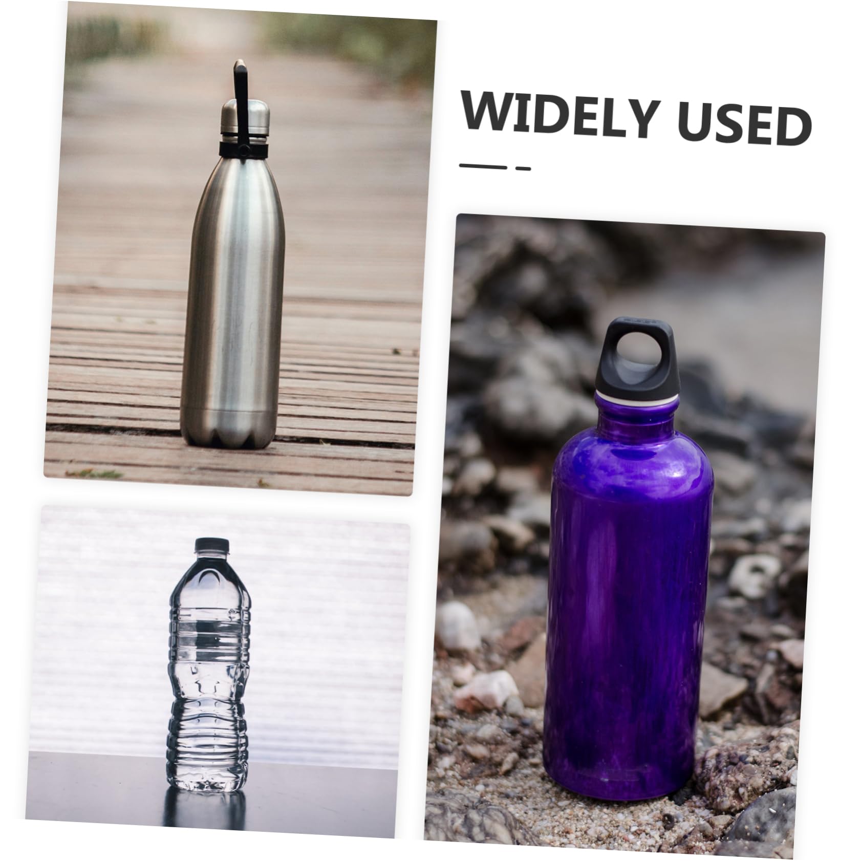 Lanière pour Bouteille d'eau Porte- avec Support de de Tasse à Gourde pour Bouteille d'eau Carafe Porte Bouteille Sangles Porte-Bouteille