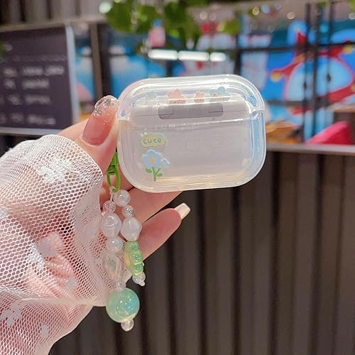 Miniatura 5 de Linda funda para Airpod Pro 2Airpod Pro 3D con llavero transparente de TPU duro funda protectora compatible con AirPods Pro de 21 generación para