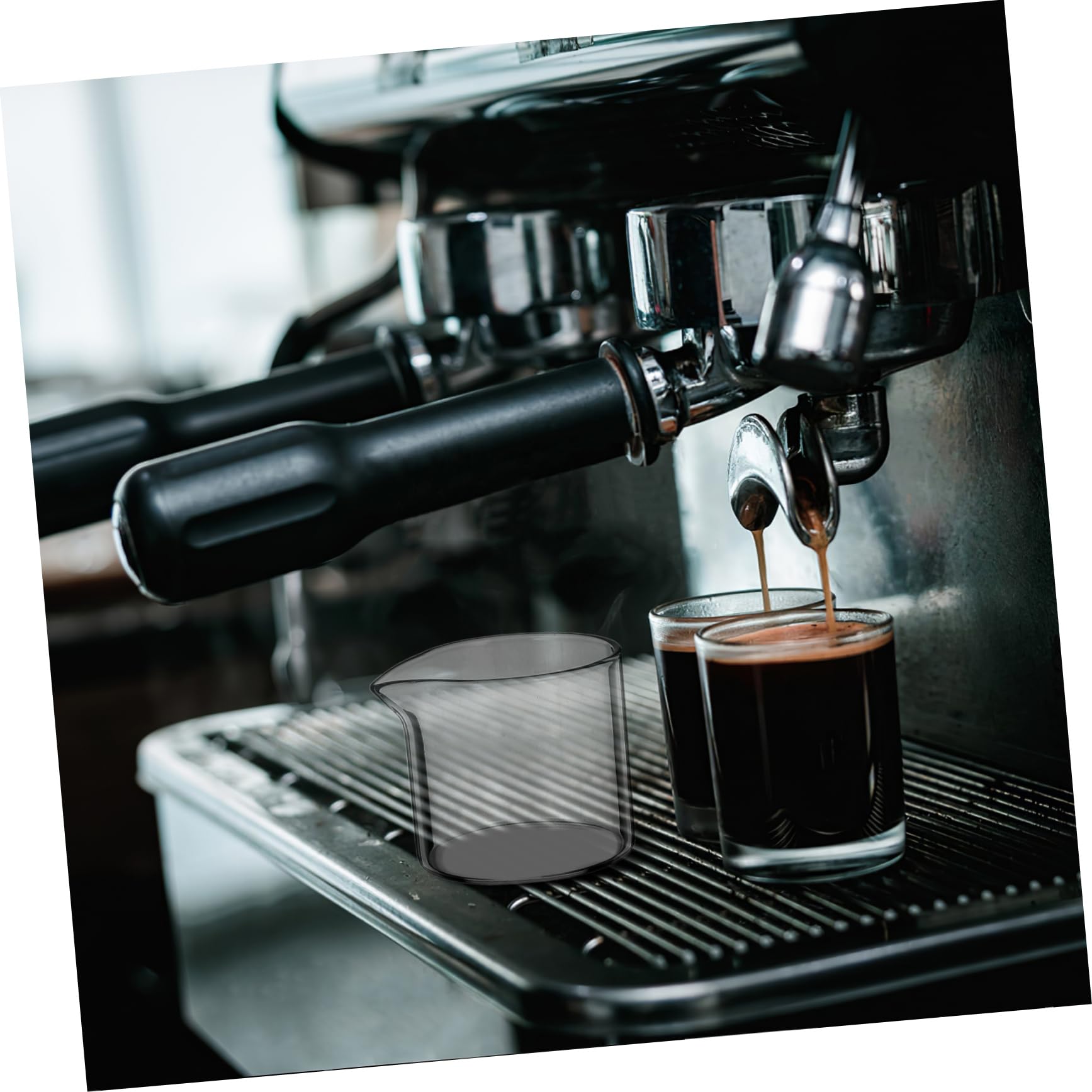 BESTonZON 4 piccole caraffa per il latte in, 110 ml, per il latte, in, per il caffè, per salse, per il latte, per il cappuccino
