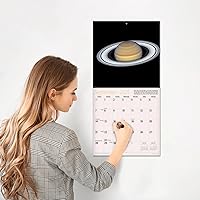 Vista 38 de RED EMBER Astronomy 2026 Wall Calendar 12 Month 12" x 24" Open Thick & Sturdy Paper Giftable Calendar 2026