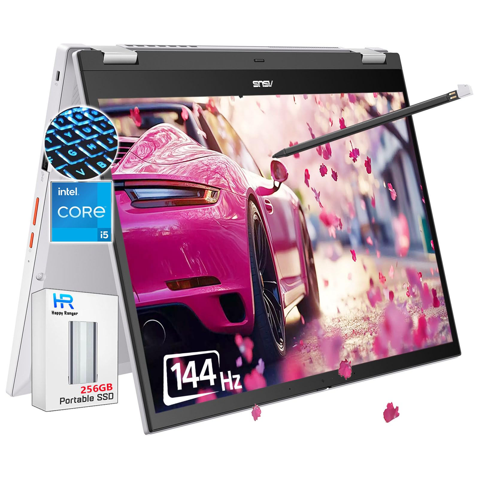 Amazon.com: ASUS Chromebook Flip Touchscreen Laptop - 2-in-1 14