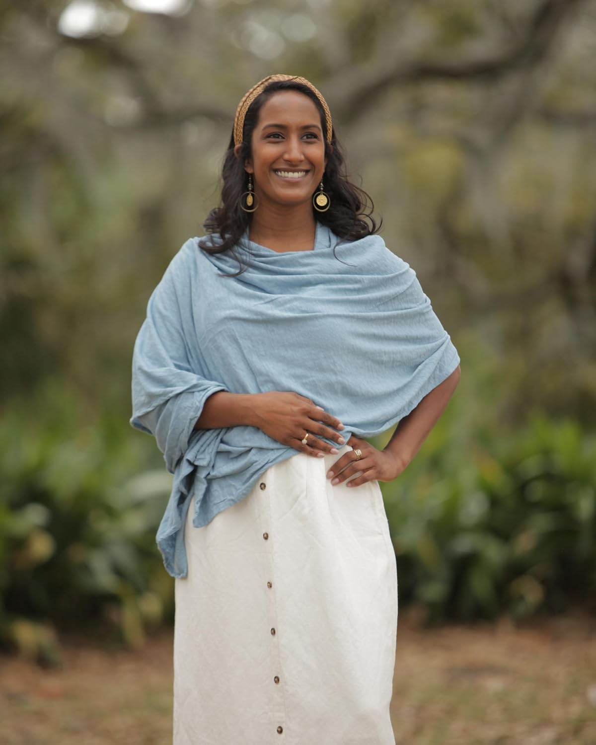 Essential Wrap with Insect Shield® in Soft Recycled Cotton Repels Mosquitoes, Ticks, Flies, Fleas, Ants & More - Image 2