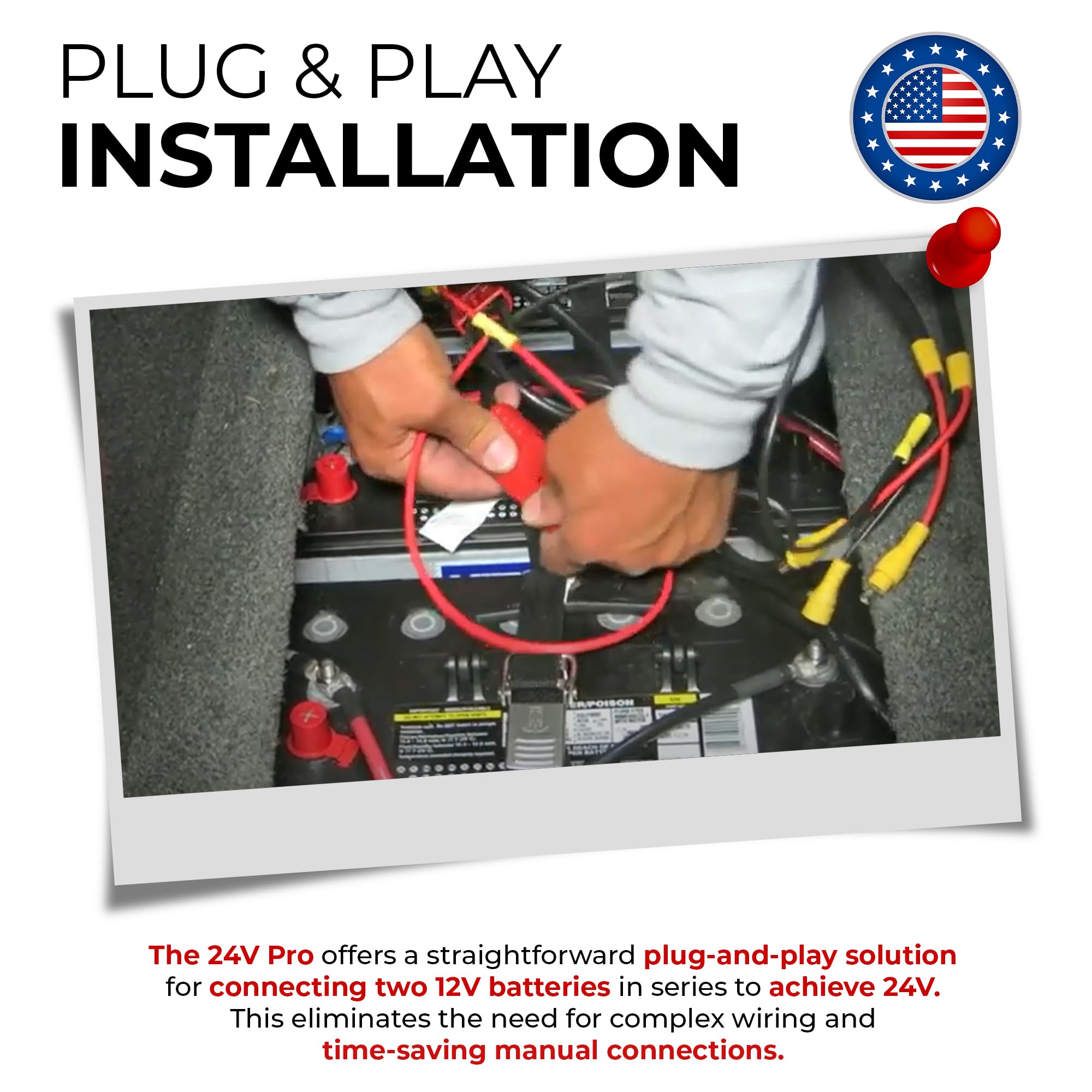 Amazon.com: Connect-Ease RCE24VPRO 24V Trolling Motor Connection