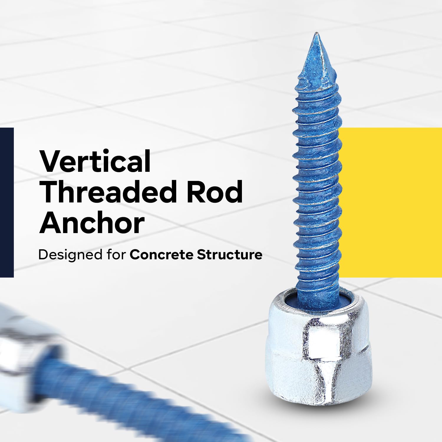 Concrete Screw Anchors - Secure Threaded Rods -2