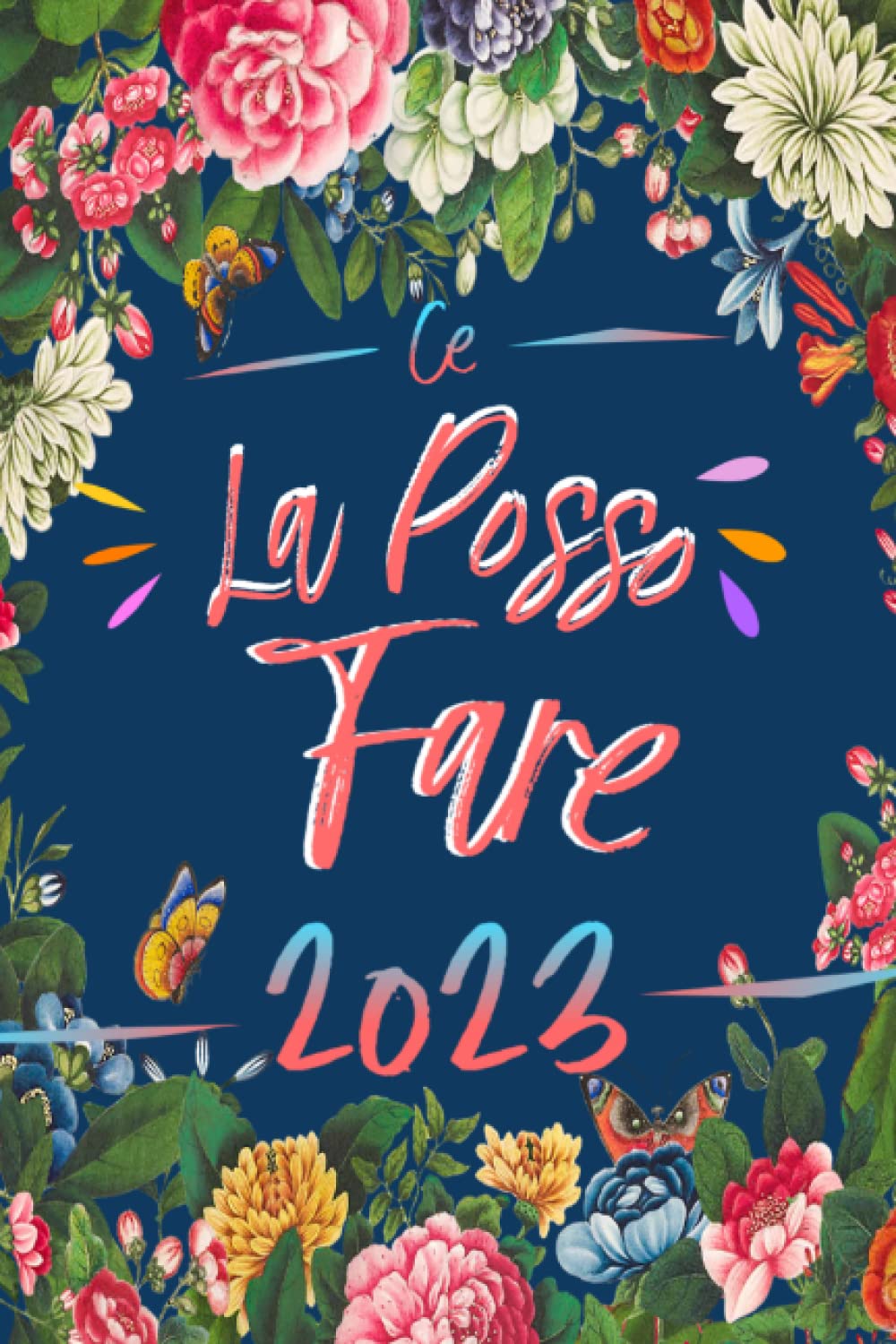 agenda 2023: giornaliera a5, 365 giorni ,un giorno per pagina ,con orari 07:00 TO 20:00 12 mesi 2023 italiano grandi {ce la posso fare }