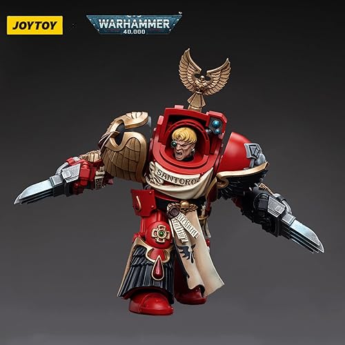 Miniatura 3 de JoyToy Figura de acción 118 Ángeles de Sangre Terminadores de Asalto Sargento Santoro Colección Modelo