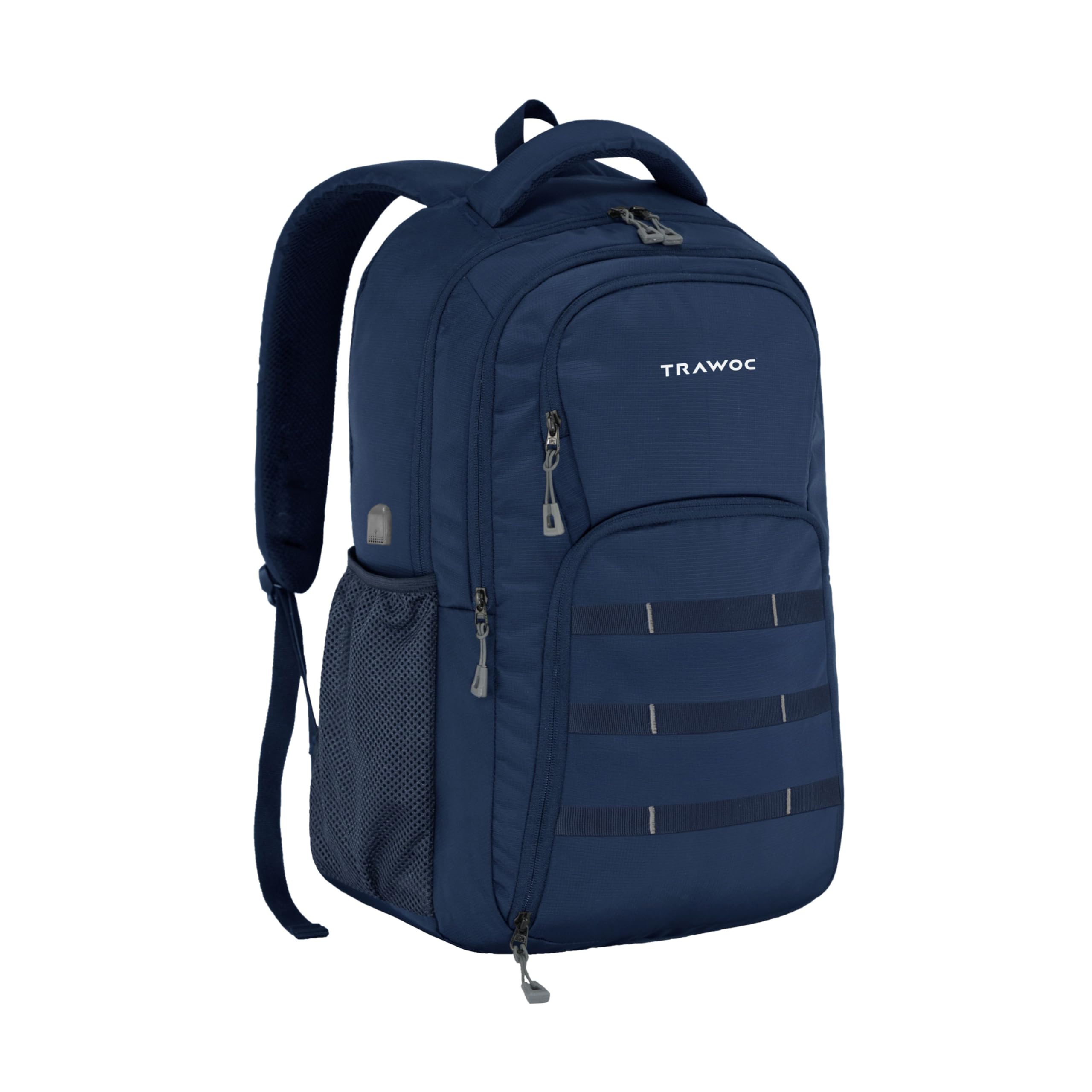 trawoc 35L Laptop Backpack TPB05| Office & Travel Bag with 16-Inch Padded Laptop Compartment, USB Charging Port - 3-Year Warranty-picture-45