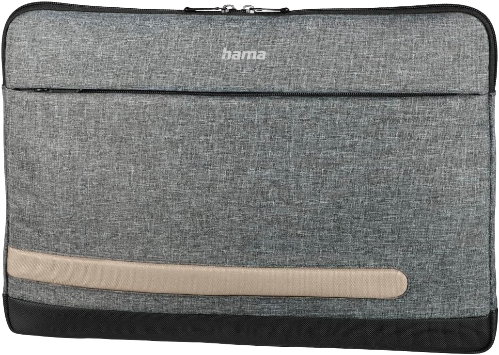 Hama 196603 Terra Notebook Case for Maximum 39.6 cm (15.6 Inches) Grey, Gray, 40 cm