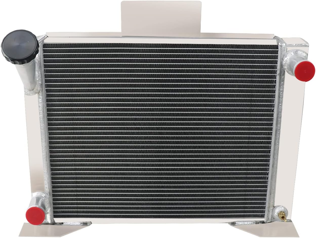 3 Row Radiator For 1982-1994 Ford Ranger Pickup V8 Engine Conversion Swap MT 3 Core All Aluminum Radiator 1983 1984 1985 1986 1987 1988 1989 1993