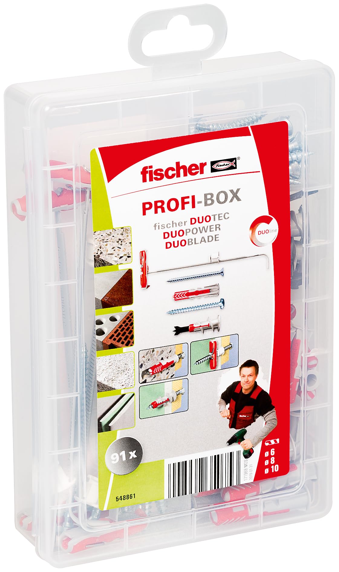 fischer PROFIbox DUOLINE + Screws Set, 548861