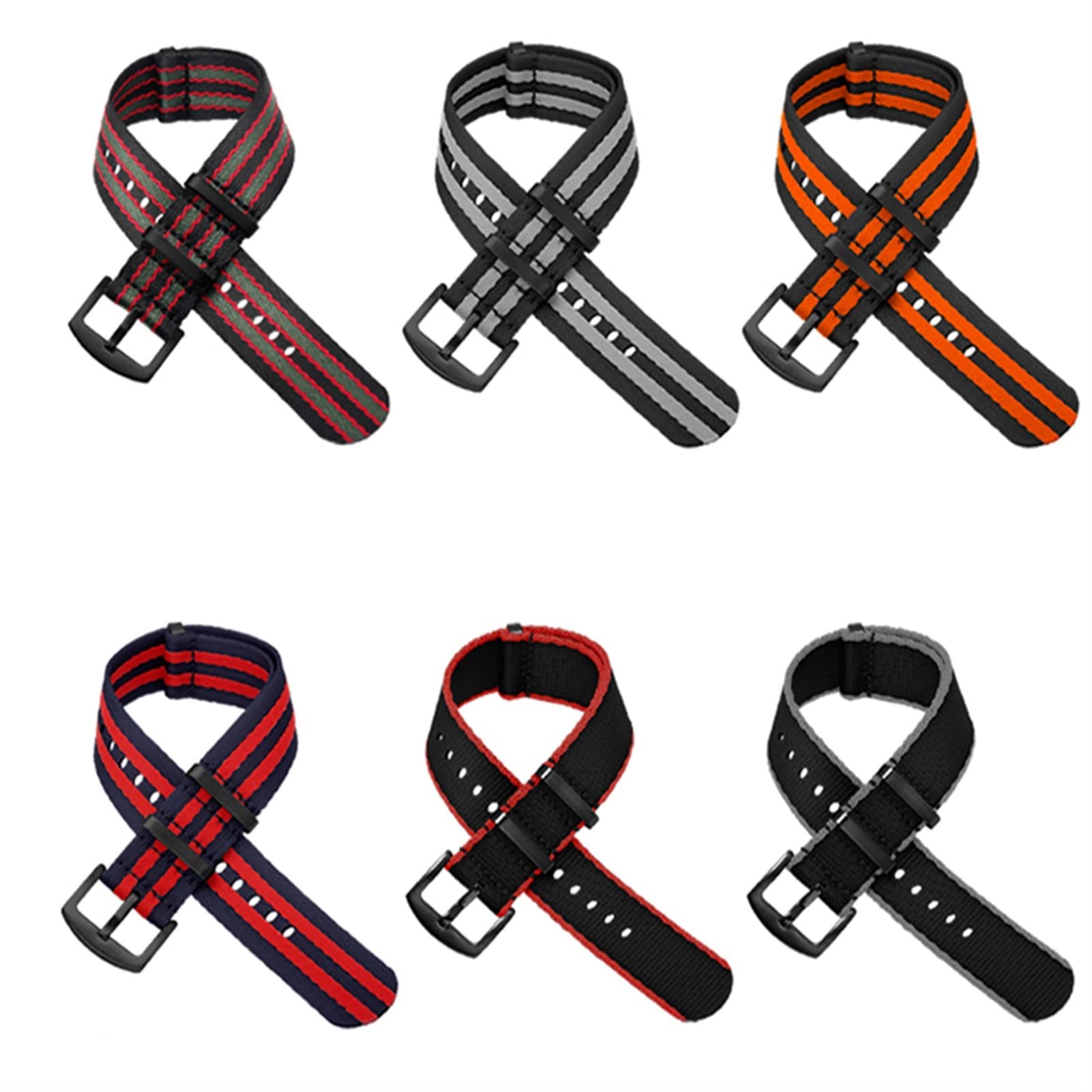 Nylon Uhrband für Armband 20mm 22 mm