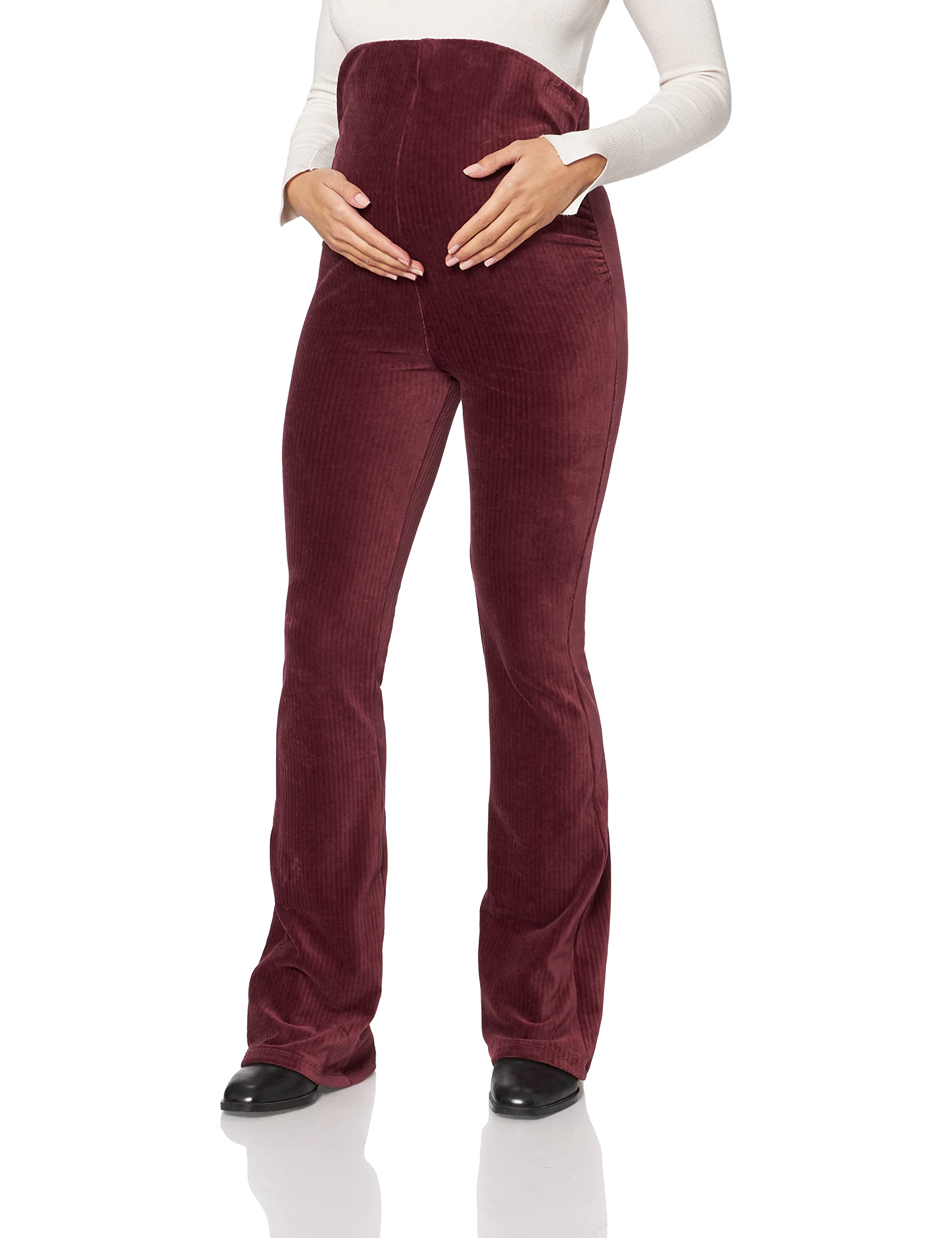 SUPERMOMWomen's Pants Otb Flared Velvet Hose