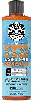 Chemical Guys Heavy Duty Water Spot Remover Gel for Paint, Glass, and Metal - Mineral and Water Spot Remover for Cars, Trucks, Motorcycles, RVs & More - 16 oz