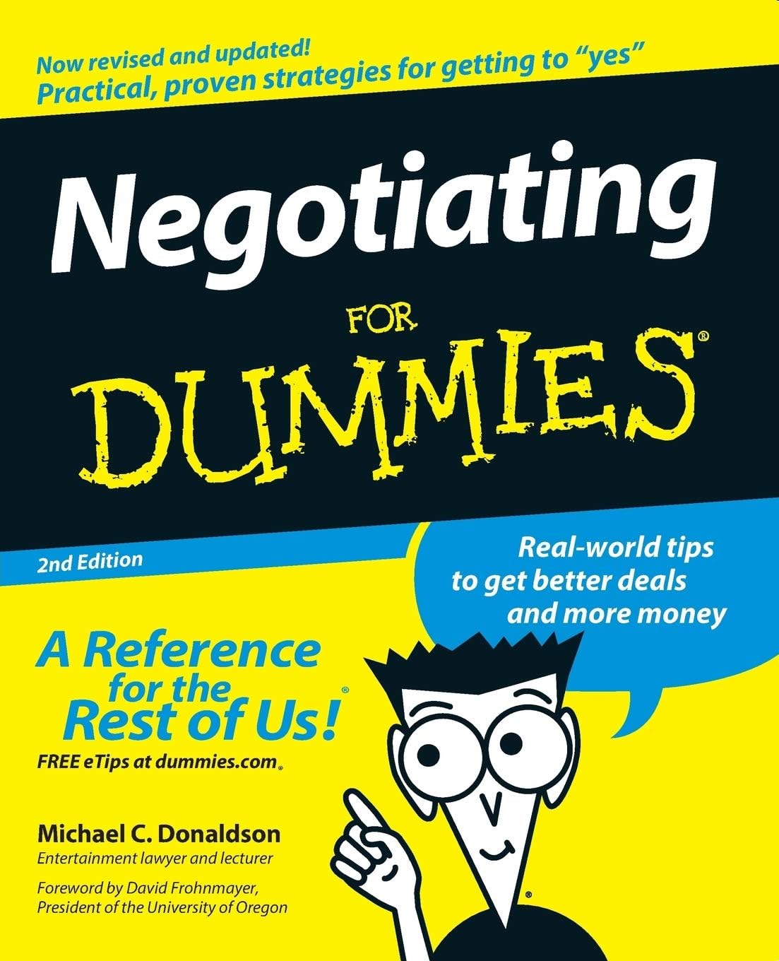 Negotiating For Dummies