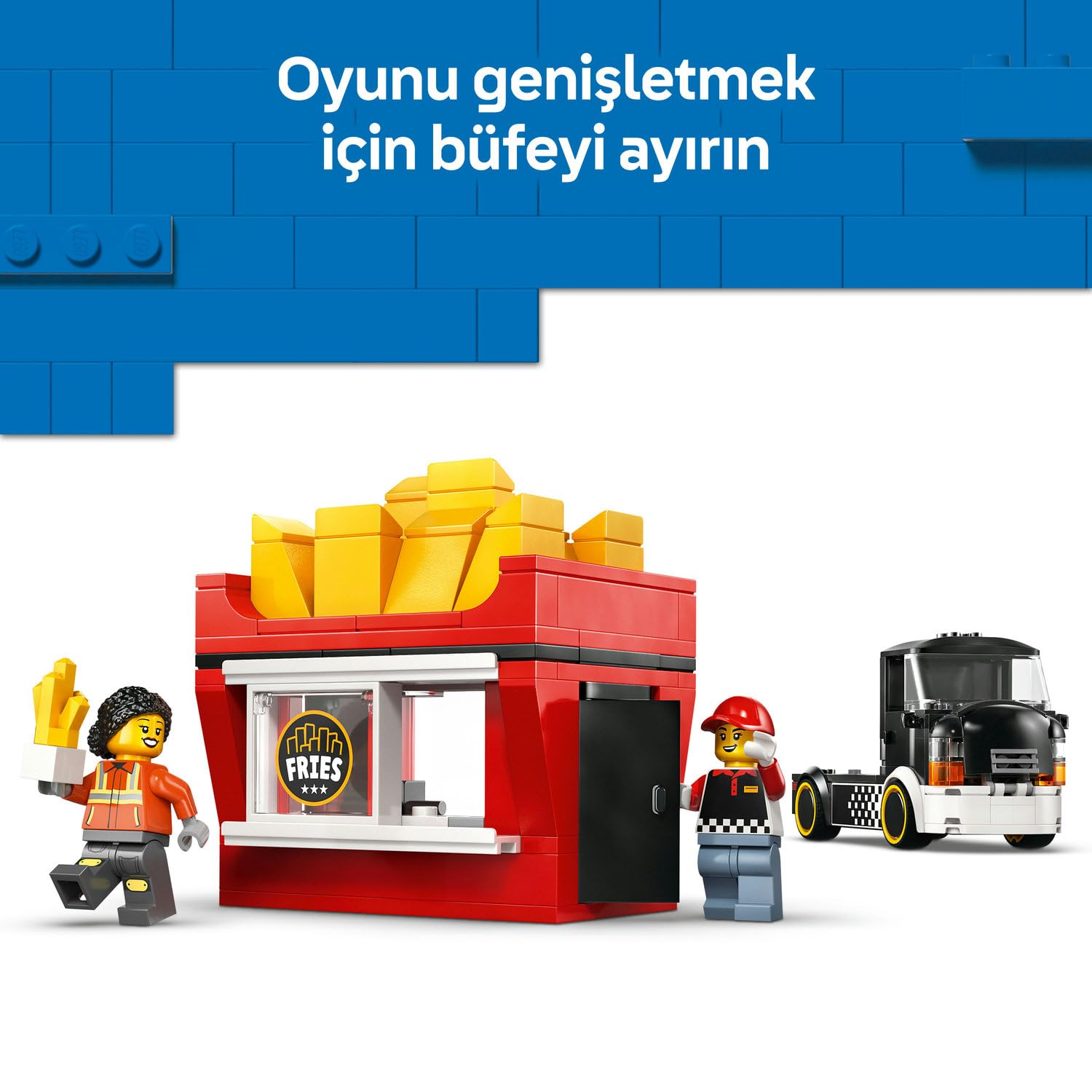 LEGO City Patates Kızartması Kamyonu 60488
