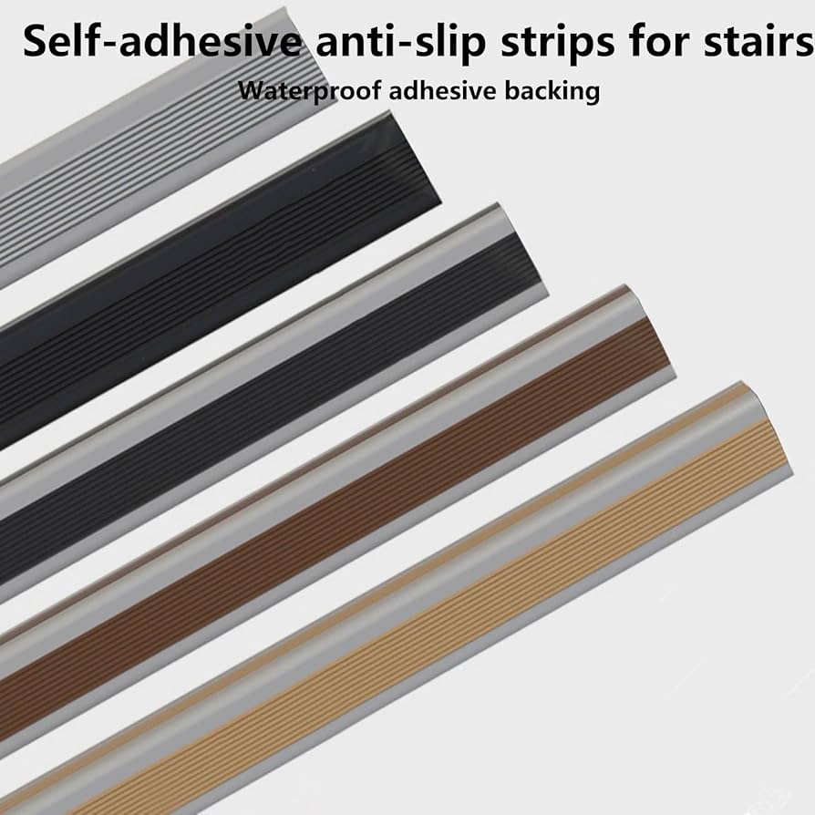 Anti-Slip Trojan Step Nosing - Rubber Grip 46 X 30mm - Garden And Home FX