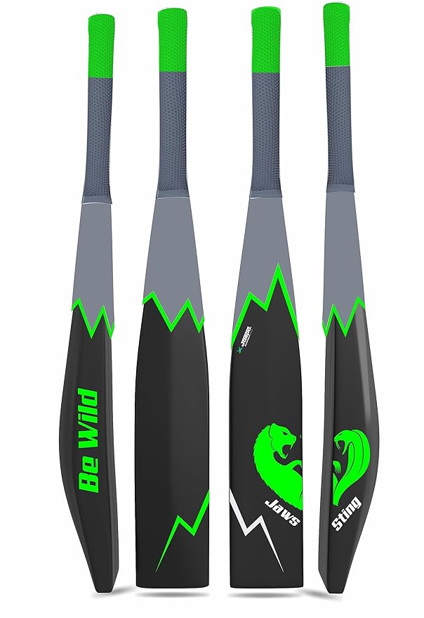 Buy Jaspo Be Wild Heavy Duty Plastic Cricket Bat Full Plastic bat Hard
