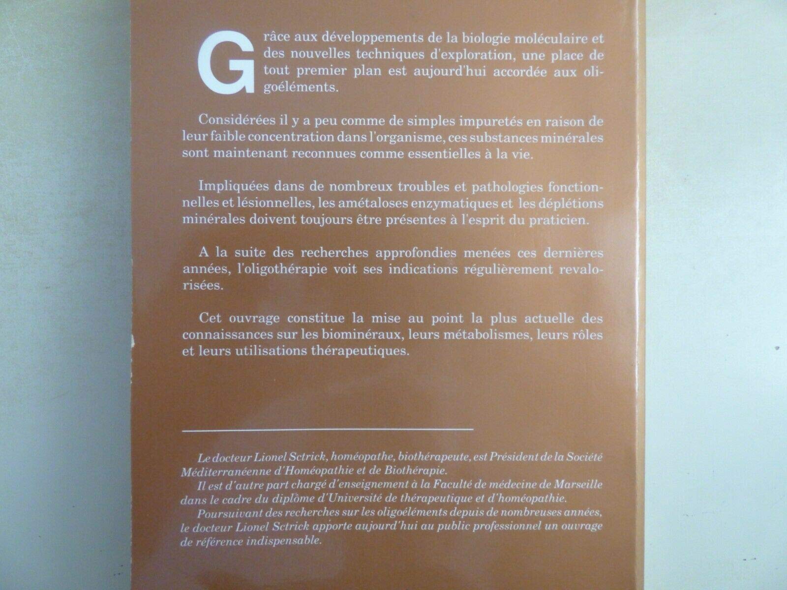 OLIGOTHERAPIE EXACTEMENT
