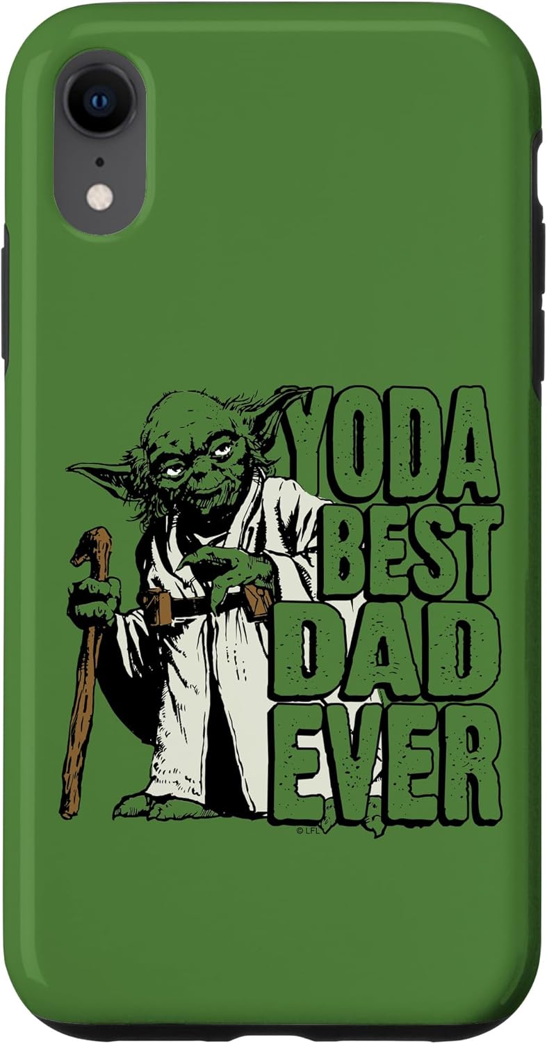 iPhone 13 Pro Max Star Wars Father's Day Vintage Yoda Best Dad Ever Case