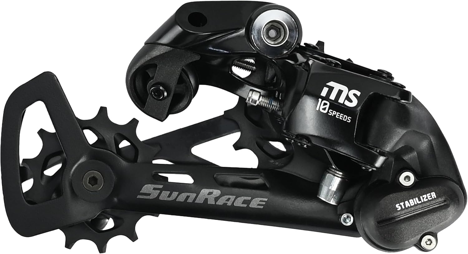 SunRace MS 1x10 Speed 11-46T MTB Groupset with ZEOSS Sticker, SR3169-ZEO