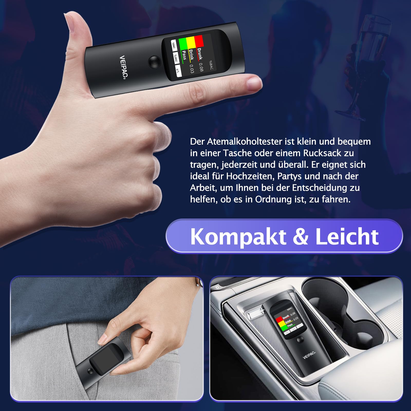Elektronische alcoholtester | België
