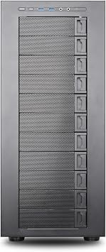 Rosewill Thor NAS - Full Tower Workstation Server Chassis | Supports up to 11 x 3.5 HDD or 13 x 2.5 SSD | E-ATX Compatible | 1 x 140mm PWM Fan | USB 3.2 Type-C | AI Servers & DIY NAS