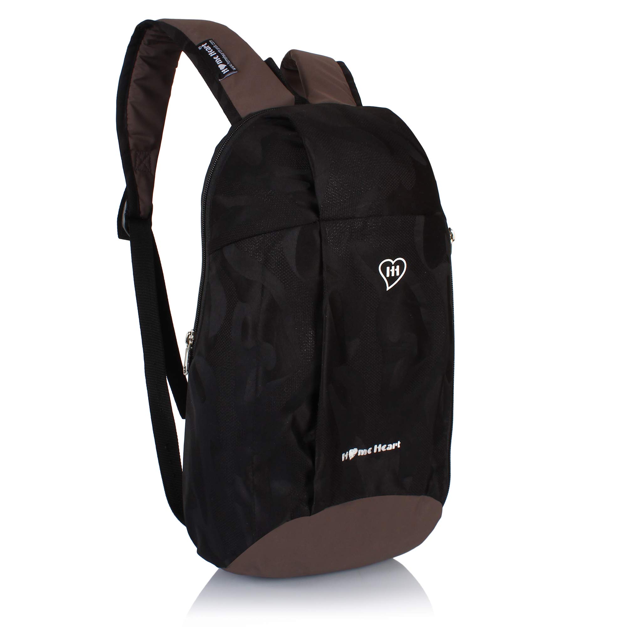 HOME HEART Brands DOMINO Small 16.5x9.5x4.25 inch nylon 10L Backpack, Water Resistant, Outdoor Lightweight Hiking, Daypack Mini Bookbags for Men, Women, Adults, Kids-image-24