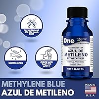Vista 5 de Arymar Solución antiséptica azul de metileno, 1 oz, antiséptico tópico para cortes menores y rasguños, paquete de 2