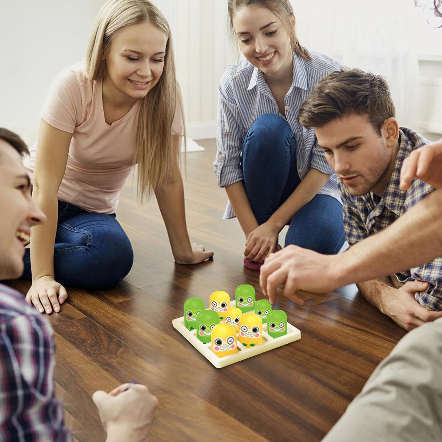 Hopweik Kids Tic Tac Tac Toe Game Nesting Doll Board Jamaica Ubuy