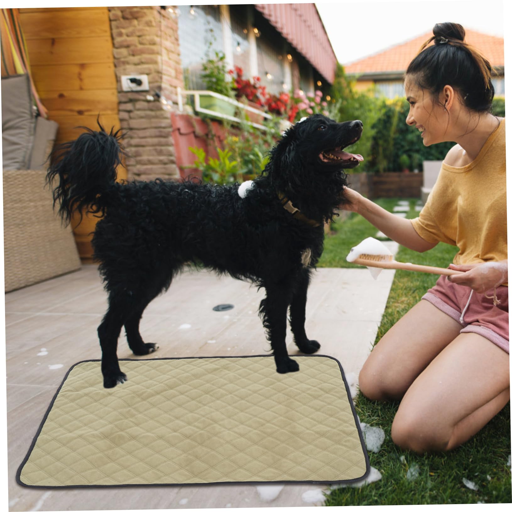 UPKOCH 2pezzi Tappetini Assorbenti Per Lavabili Tappetini Igienici Riutilizzabili Per Forniture Per Lettiera Per Per Dei