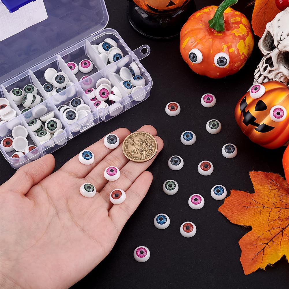 Amazon | PH PandaHall ドールメイキング 人形目 約100個/箱 5色 約20