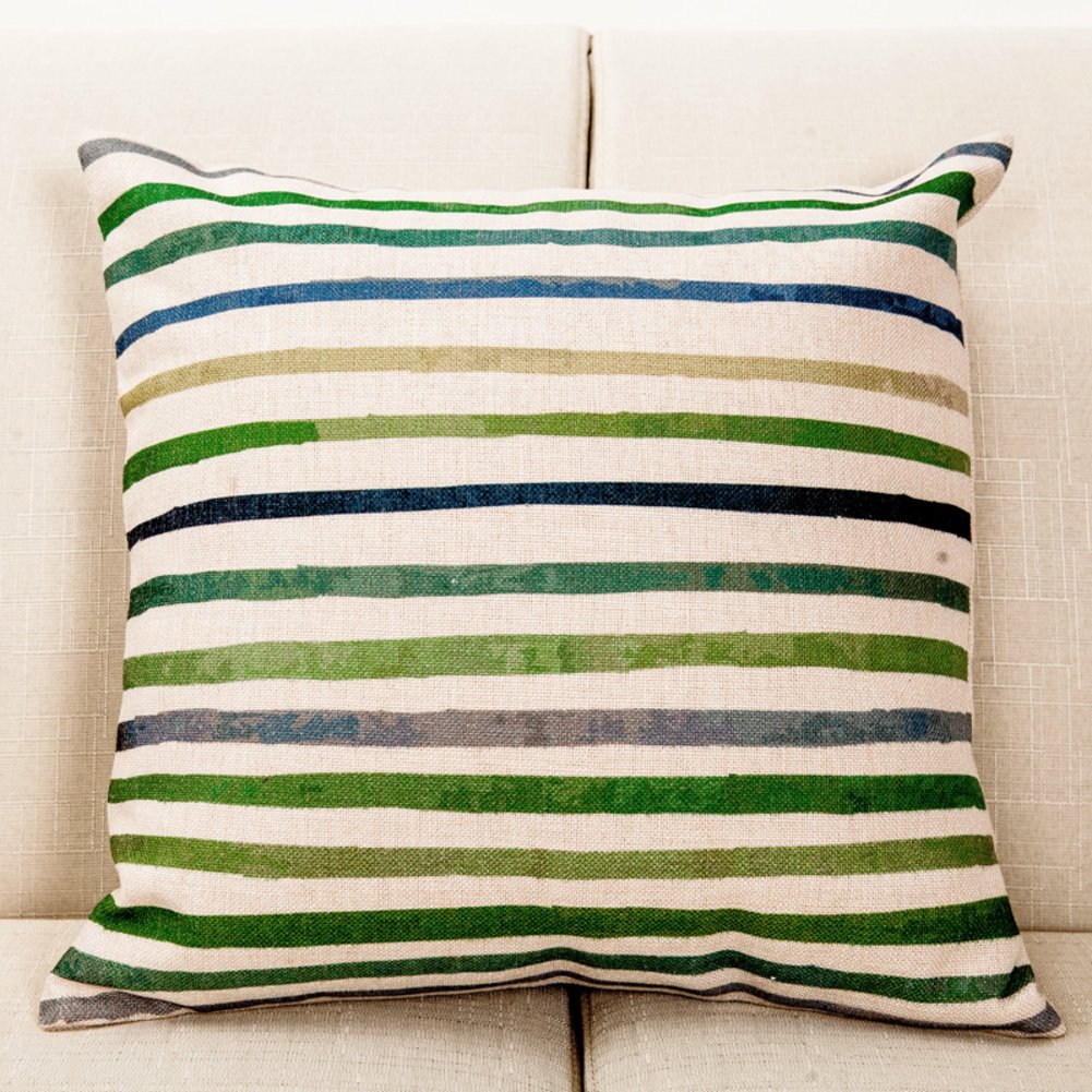 Oreiller doux pour soulager le dos sur le canapé coussin aquarelle ethnique 50x50