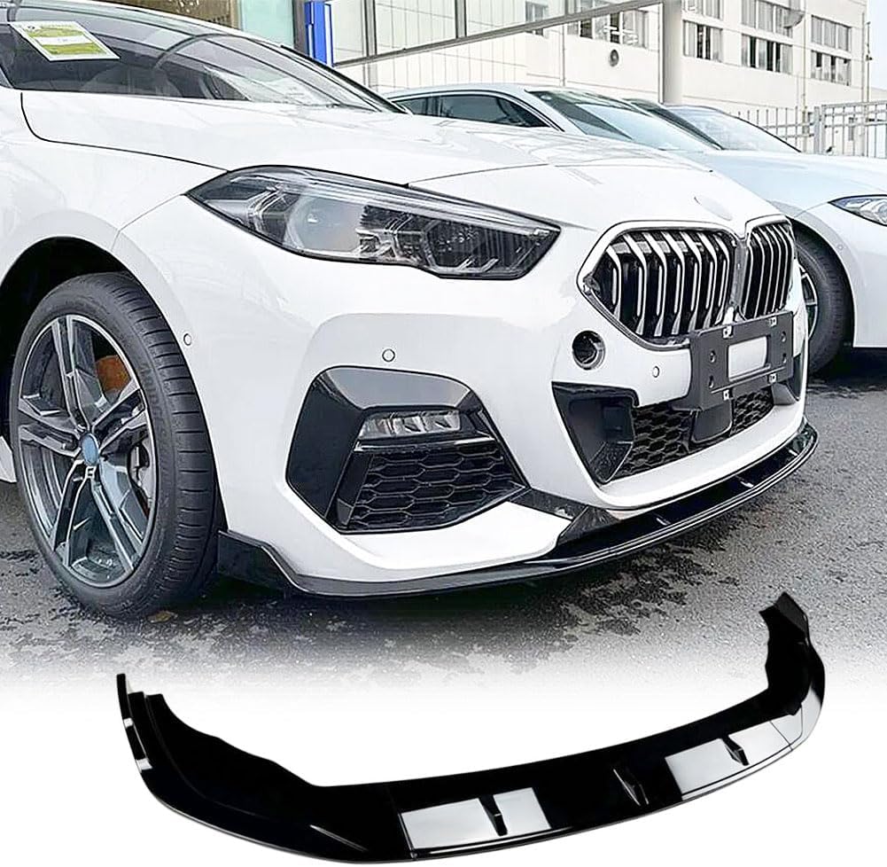 MCARCAR KIT Gloss Black Front Bumper Lip Fits for BMW 2 Series F44 M Sport 216i 218i 220i 228i M235i XDrive 2020-2023 ABS Chin Spoiler Splitter Protector Air Dam Factory Outlet