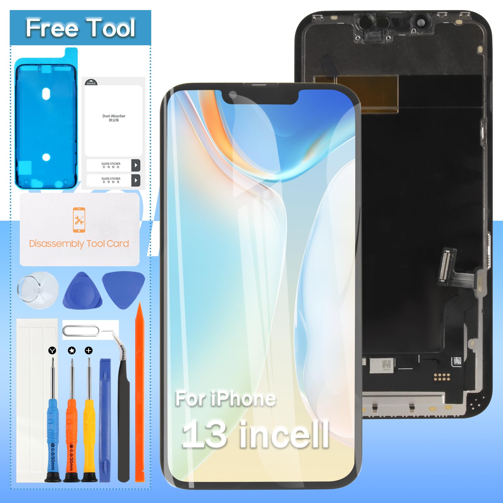 Amazon.com: Yondista Screen Replacement for iPhone 13 A2482,A2631