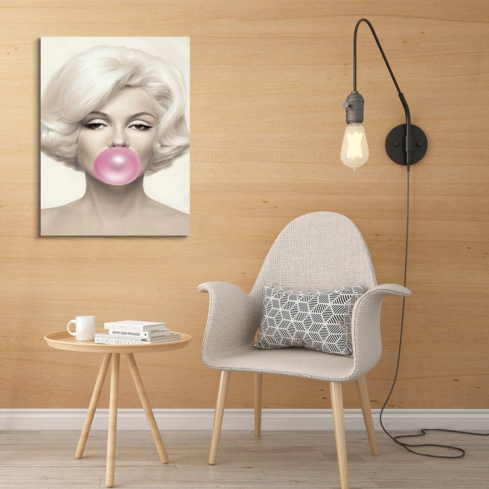 CanvasGarden - Marilyn Monroe Canvas Wall Art Idol Art