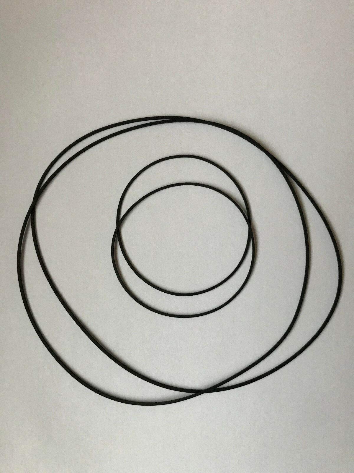 Set of 4 New Replacement BELTS for use with SONY TC-W310 Cassette Player