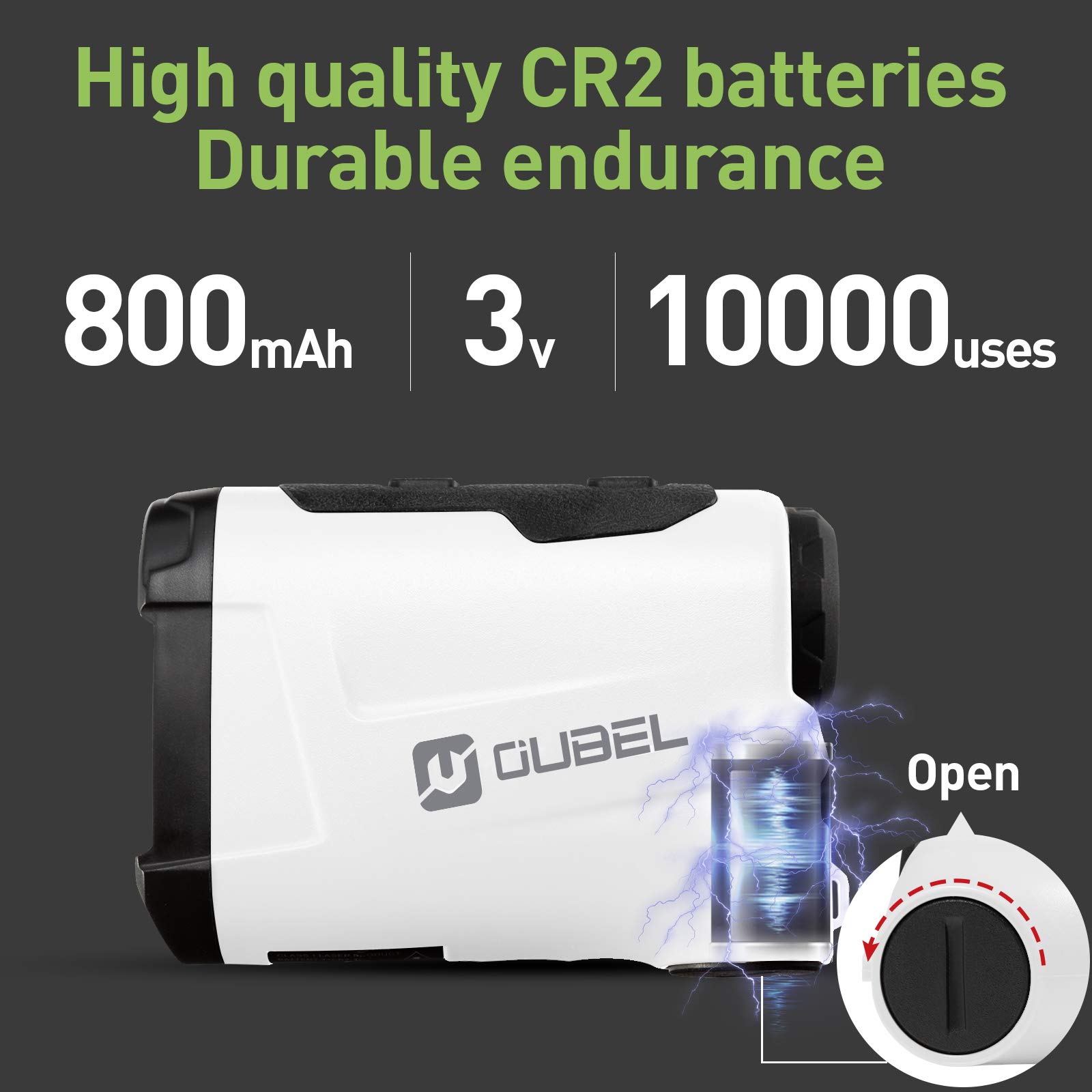 Buy OUBEL Golf Rangefinder/Hunting Rangefinder,1200 Yards Laser