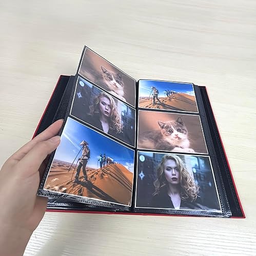 Miniatura 6 de Álbum de fotos de 4 x 6 pulgadas para 300 fotos, cubierta de piel sintética para álbumes de bodas, álbumes de fotos familiares, bolsillo,